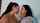 lesbian kissing tongue