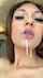 cumshot face selfie