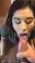 brunette long hair blowjob