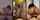 ebony interracial yellow hair
