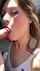 blowjob cum facial outdoor