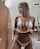 blone bikini shower