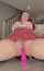 floor dildo riding solo