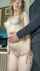kitchen blonde teen