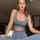 amateur brunette yoga