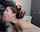 deepthroat blowjob gag