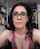glasses milf brunette