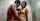 india couple blackhair