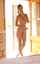 nude brunette landing strip