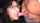 glasses facial cum in mouth