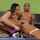 lesbian licking scissor