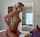 blonde pierced tits black guy