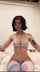 grunge short hair bikini