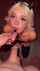 blonde blowjob costume