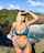 bikini blonde curvy