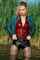 wet dressed blonde