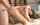 sofabed brunette doggystyle