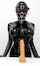 latex training blowjob