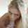 blonde brown eyes long hair