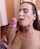 facial handjob cumshot