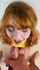 redhead facial cum