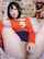 dark hair masturbation solo
