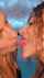 long tongue teen licking