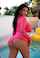 black hair curvy bimbo