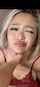 blonde facial small boobs