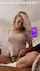 emma flashing blonde