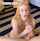 blonde deepthroat cumshot blowjob