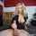 blonde handjob cfnm
