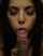 cumshot brunette cum in mouth