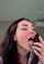 bbc dildo brunette
