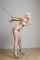 bondage strappado blonde