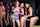 party breast brown hair