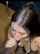 goth blue eyes blowjob