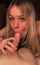 blonde blowjob pov