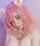 pink hair egirl cosplay