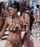 chain nudist black hair