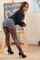 skirt teacher pantyhose