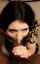 brunette dark hair black hair