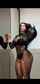brunette sexy fishnet