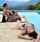 brunettes bikinis big tits