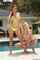 blonde brunette bikini