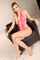 solo girl blonde lingerie