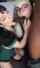 green hair big tits bbc