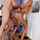anal blonde standing