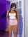 cute brunette skinny girl solo