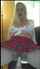 blonde skirt dildo